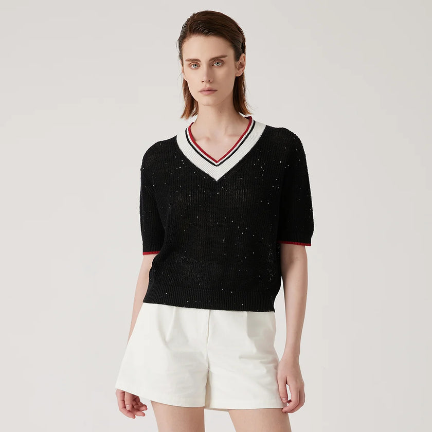 Bella – Sweater Vest Women - Stylish Knitted | Pullover 4