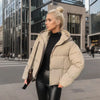Mia – Women's Jacket - Stylish Black Puffer Jacket | Warm Winter Coat 1