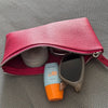 Hazel | Handmade Top-Grain Cow Leather Pouch – 5.11” Zipper Case
