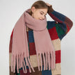 Luxury Winter Scarf Solid Color