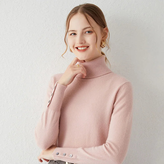 Mia – Cashmere Sweater Women’s Cozy Turtleneck | Sweater 2