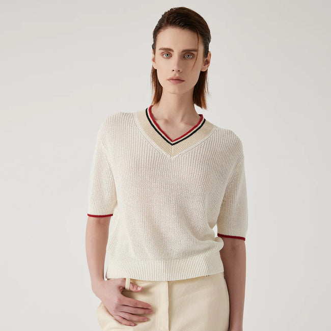 Bella – Sweater Vest Women - Stylish Knitted | Pullover 1