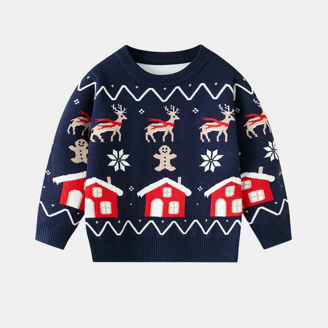 Emily – Christmas Jumper Girls - Cozy | Kids Pullover 1