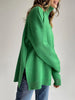 Ava – turtleneck top Women’s Cozy Oversized Jumper 7