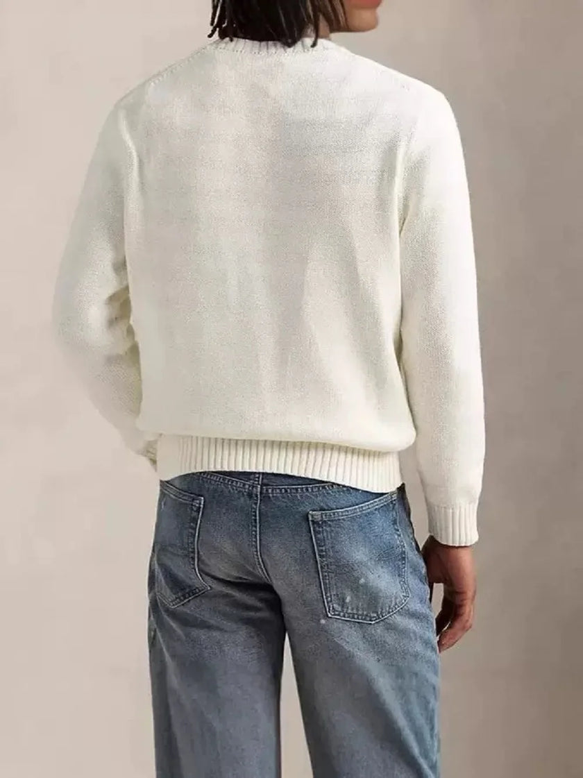 Charlie – Crew Neck Men’s Cozy Sweater | Pullover 3