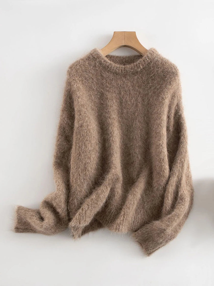 Ava – Crew Neck Women's Sweater | Cozy Casual Knitwear 14