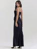 FJØRNA Studio | Women's Maxi Dress Silver | Emilia Corset Dress
