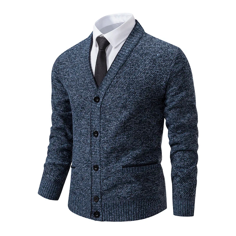 Mark – Mens Zip Up Cardigan Men’s Casual | Sweater Coat 4