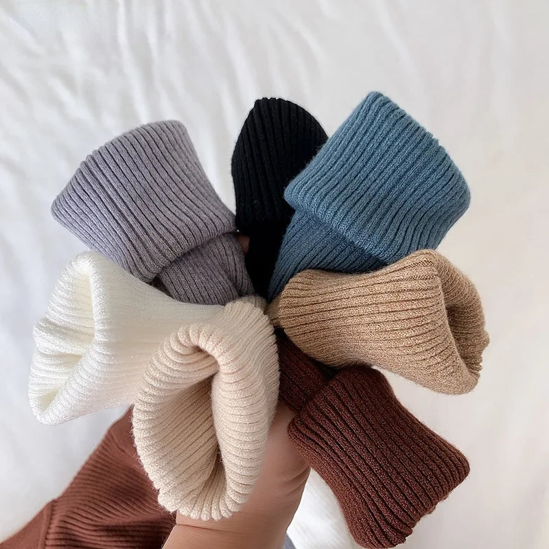 Ribbed Turtleneck Sweater