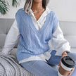 Ava – [sweater vest women] - Stylish Knit | Sweater Vest 2
