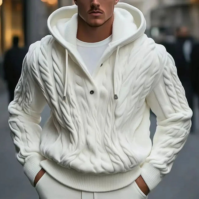 Max – Hoodie for Men - Cozy Spliced Style | Sweatshirt 2
