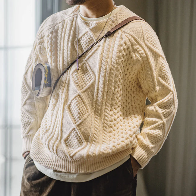 Max – jumper Men’s Cozy Retro | Knit Pullover 1
