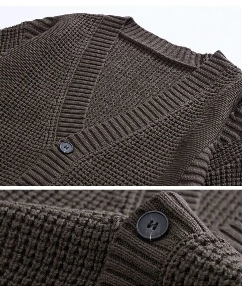 Alex – Men's Cardigan + Men’s - Stylish | Casual Sweater 4