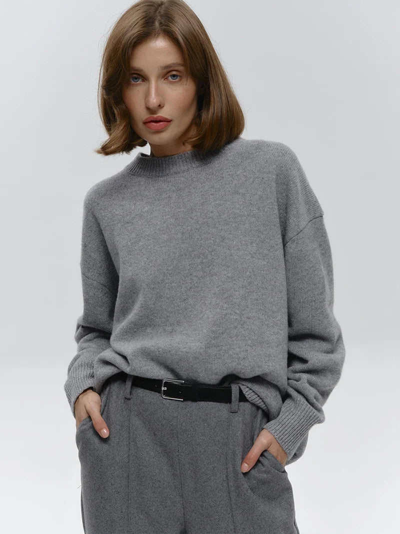 Mia – Oversized Sweater Women’s Cozy Crew Neck | Knitwear 3