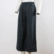 Linen Wide Leg Trousers Women Drawstring Pull-On