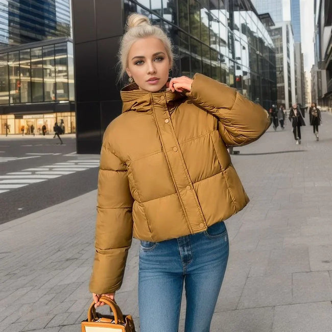 Mia – Women's Jacket - Stylish Black Puffer Jacket | Warm Winter Coat 2