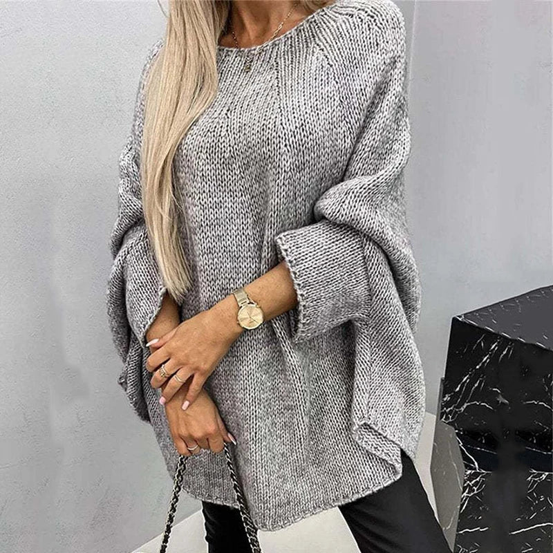 Mia – Crew Neck Women’s Stylish Knit Sweater | Pullover 4