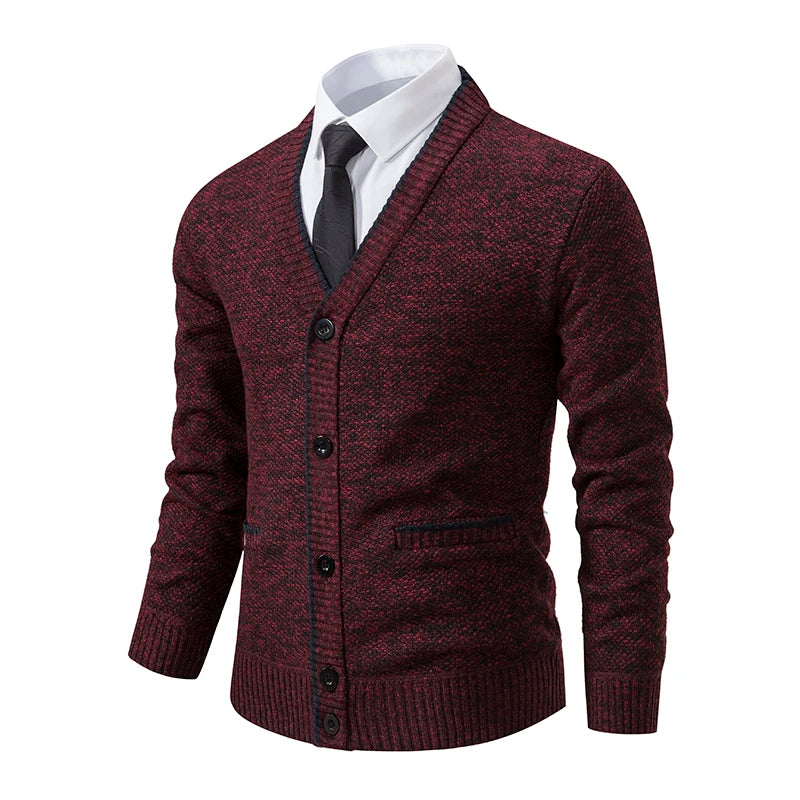 Mark – Mens Zip Up Cardigan Men’s Casual | Sweater Coat 1