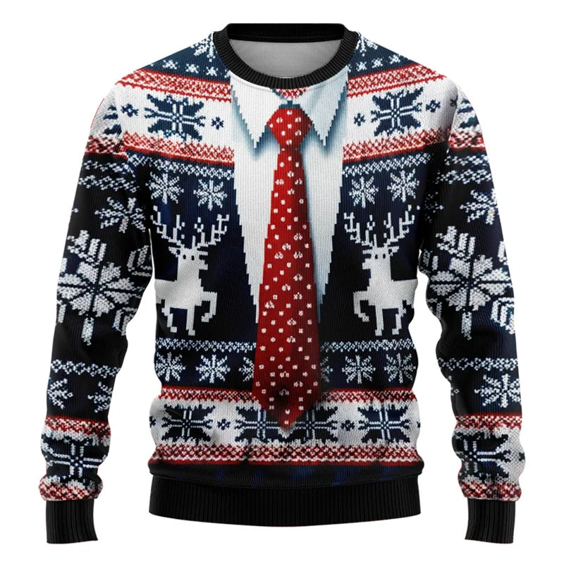 Max – Funny Christmas Jumper Mens - Fun & Stylish | Pullover 3