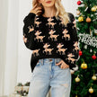 Clara – Christmas Jumper Women's Fun Pattern | Pullover 9