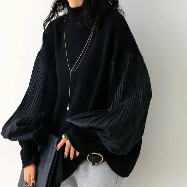 Emma – Turtleneck Top Women’s Elegant | Sweater Coat 2
