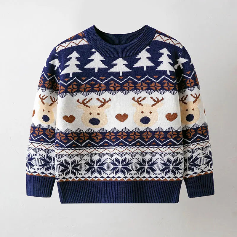 Oliver – Christmas Jumper Mens - Cozy/Cute | Kids Pullover 7