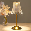 Alise - Golden Crystal Rechargeable Table Lamp