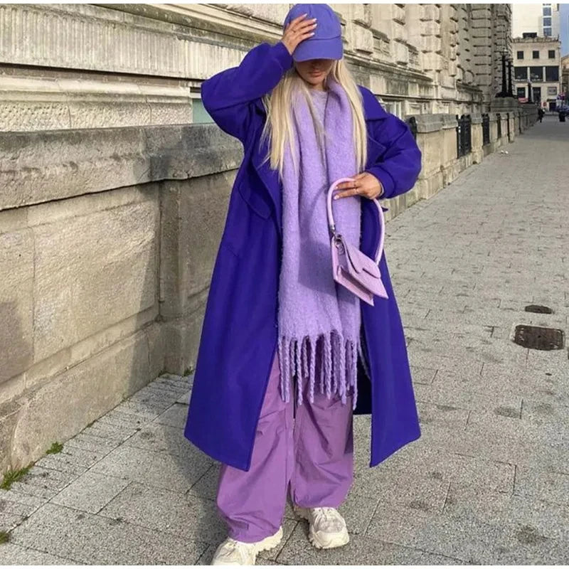 Luxury Winter Scarf Solid Color