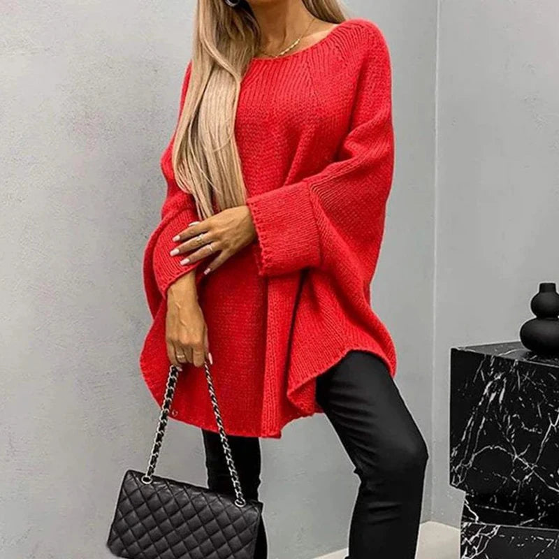 Mia – Crew Neck Women’s Stylish Knit Sweater | Pullover 5