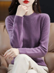 Alex – Crew Neck Women’s Classic Sweater | Soft Merino Wool 9
