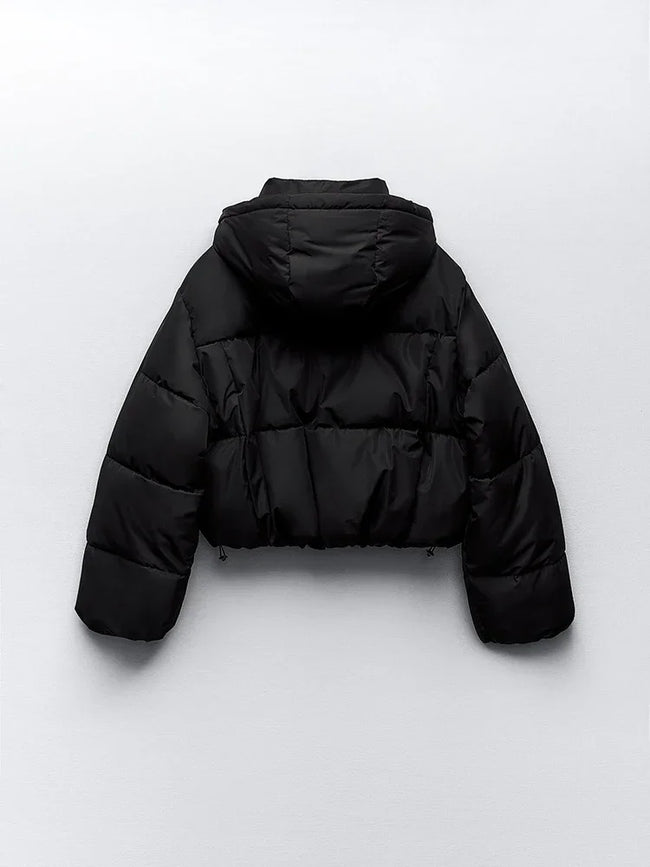 Mia – Black Puffer Jacket for Women - Stylish & Warm | Winter Coat 1