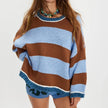 Lily – Crew Neck Women’s Stylish Oversized Sweater | Pullover 1