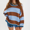 Lily – Crew Neck Women’s Stylish Oversized Sweater | Pullover 1
