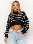 Mia – Crew Neck + Women’s - Casual/Chic | Sweater 6