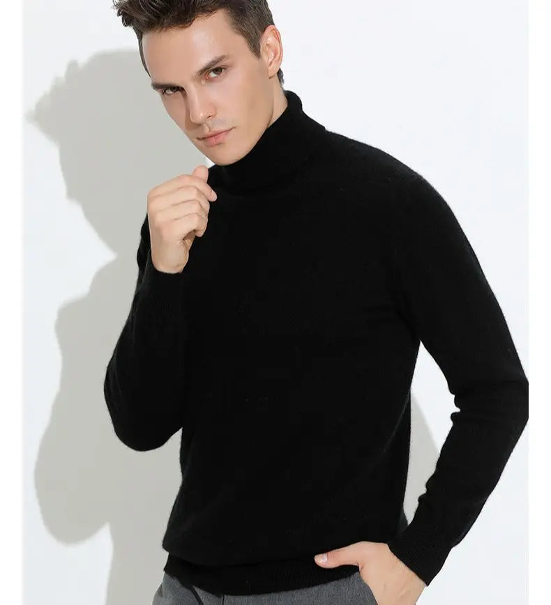 Mason – Men’s Turtleneck Top - Cozy Cashmere | Sweater 2