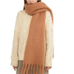 Luxury Winter Scarf Solid Color