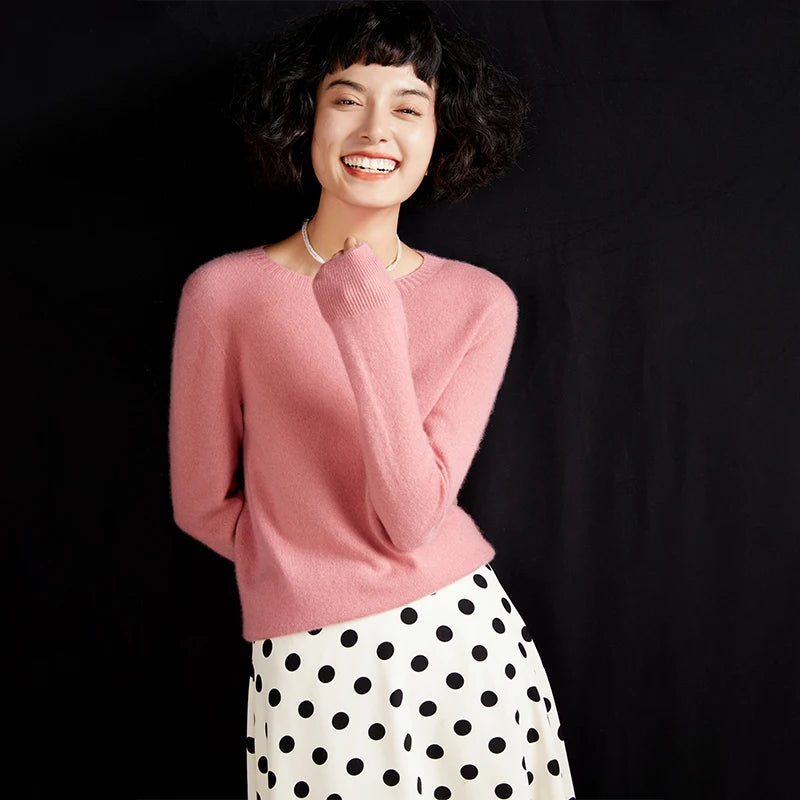 Clara – Cashmere Sweater Women’s Cozy Crew Neck | Sweater 15