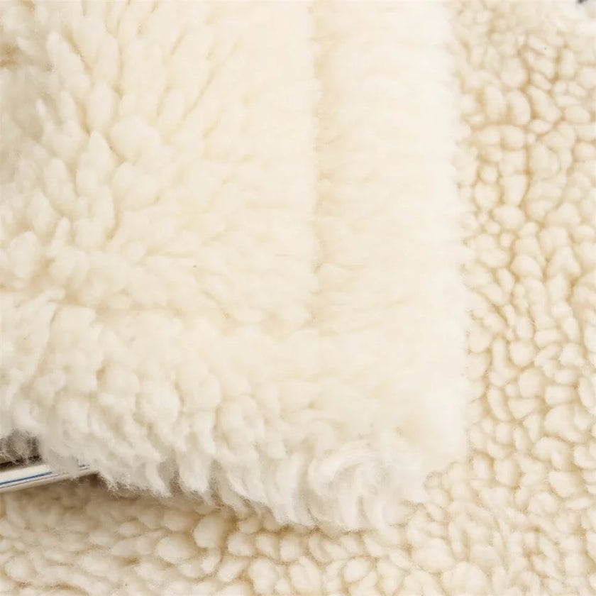 Chic Faux Fur Motorcycle Jacket