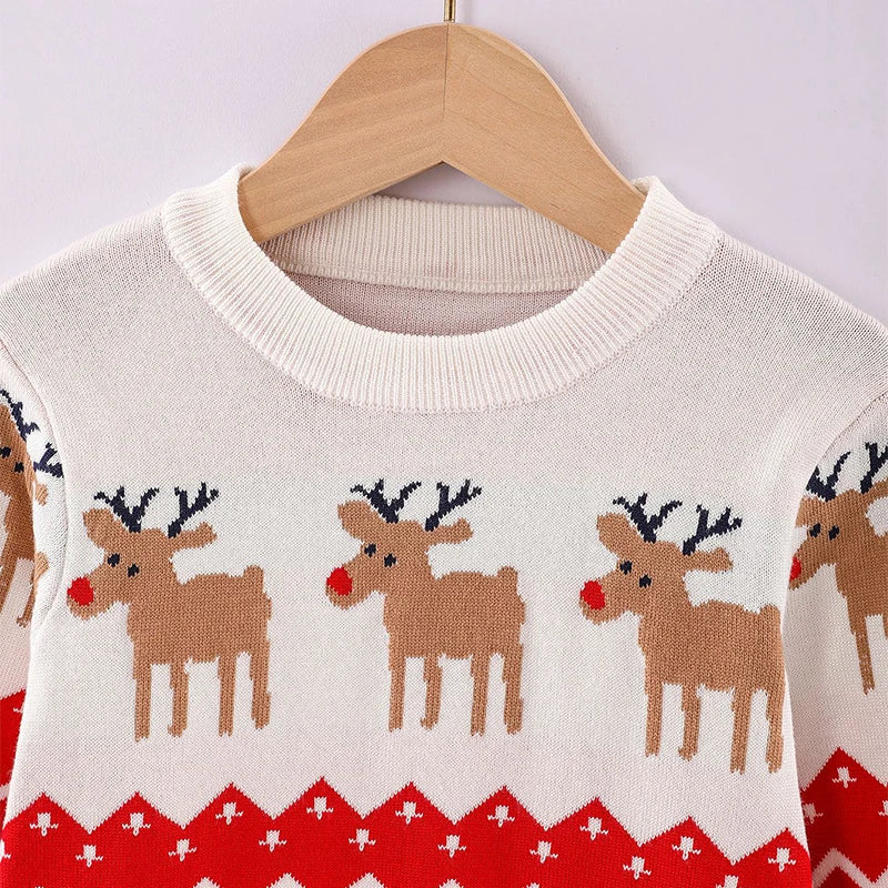 Oliver – Christmas Jumper Mens - Cozy Cartoon Style | Knitted Pullover 5