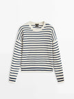 Mia – Crew Neck Women’s Casual Striped Sweater | Fashion 5