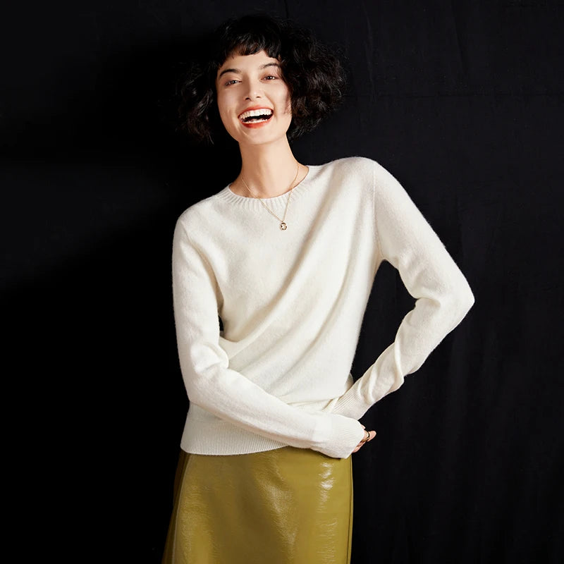 Clara – Cashmere Sweater Women’s Cozy Crew Neck | Sweater 17