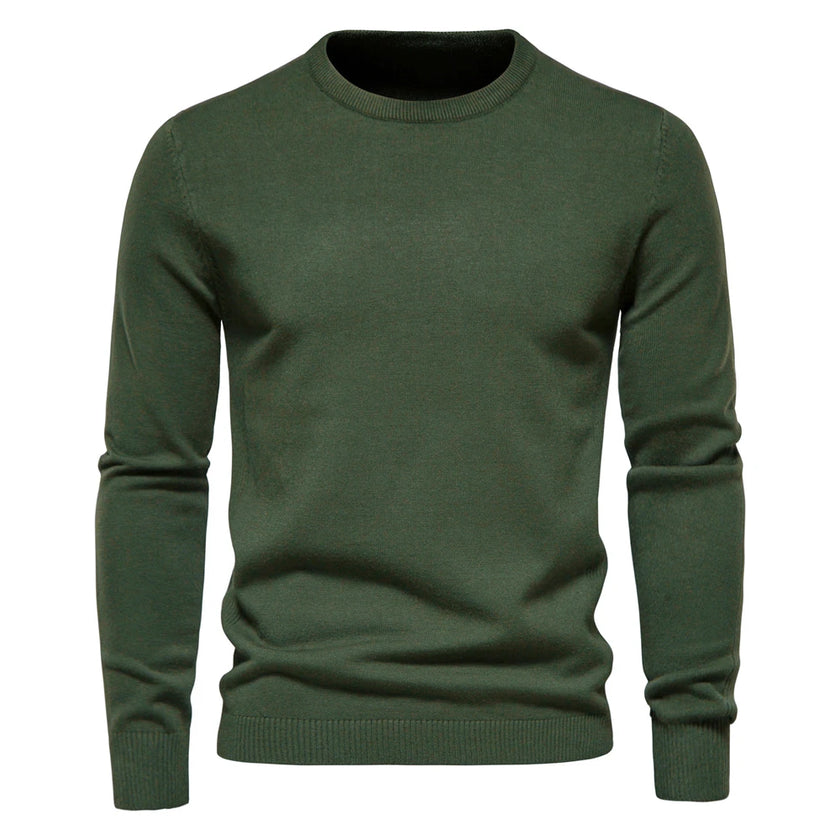 Alex – Crew Neck Men’s Cozy Pullover Sweater | Stylish 13