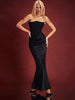 FJØRNA Studio | Women's Maxi Dress Silver | Emilia Corset Dress
