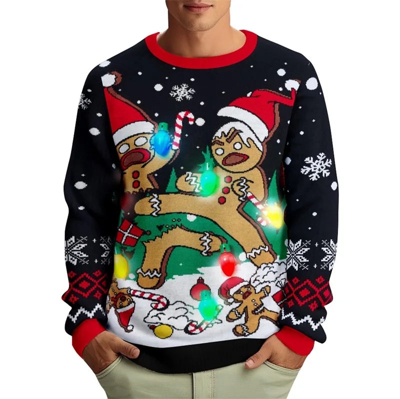 Sam – Christmas Jumper Mens - Fun/Graphic | Sweatshirt 3