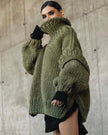 Emma – Black Turtleneck + Women’s - Stylish/Oversized | Sweater 11
