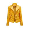 Mia – Leather Jacket + Women’s - Stylish Slim Fit | Biker Coat 14