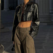 Mia – Leather Jacket Women + Stylish - Trendy | Short Coat 2