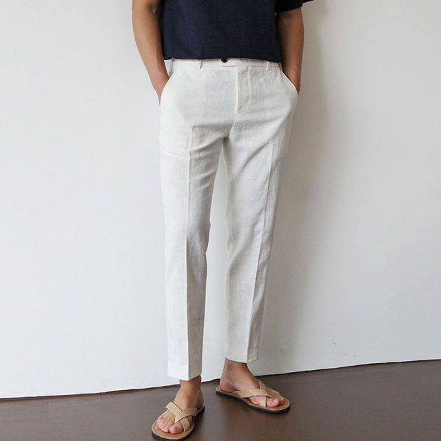 Charles | OLD MONEY Linen Pants