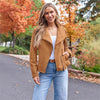 Ava – Leather Jacket + Women’s - Stylish Casual | Short Coat 4
