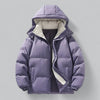 Ethan | Men’s Hooded Puffer Down Jacket Water-Repellent Parka
